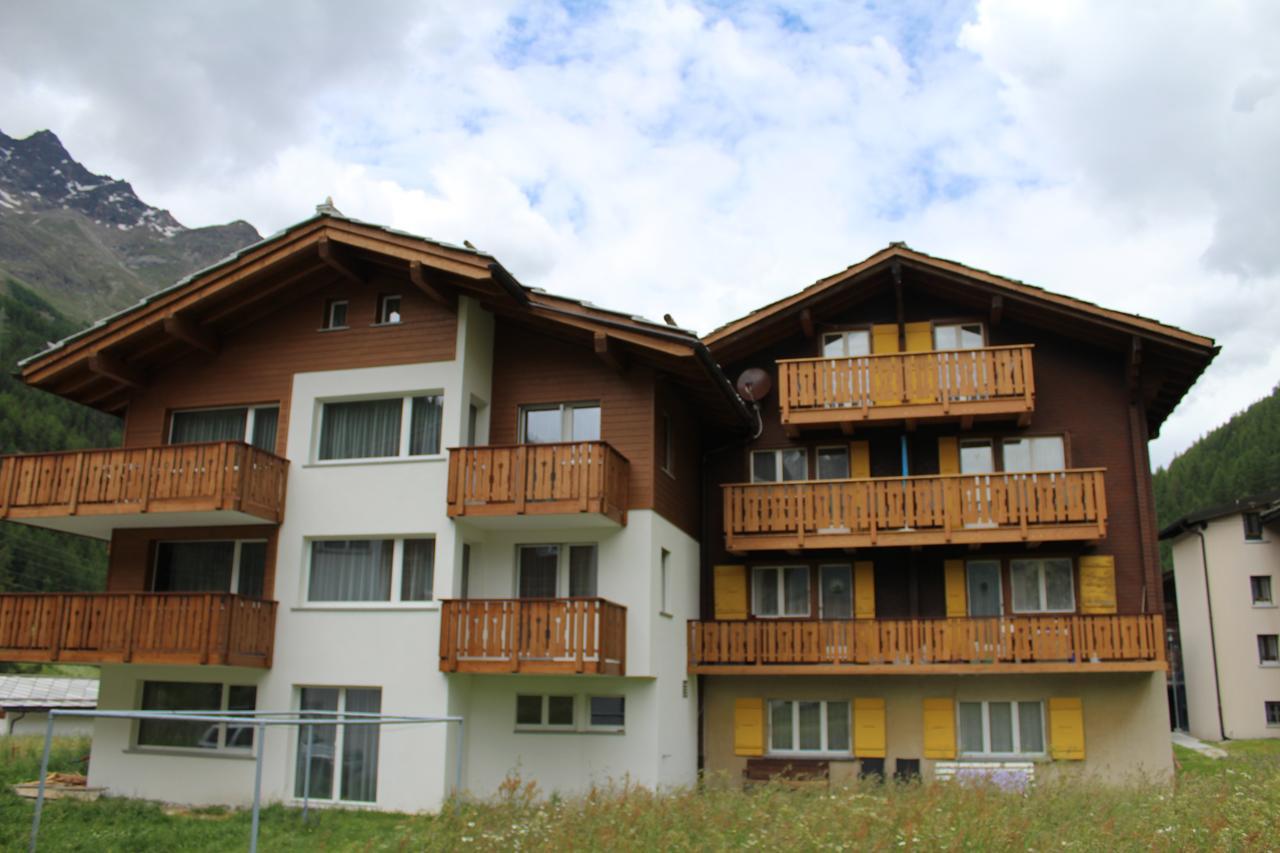 Вілла Haus Weideli, Dammstrasse 7 Саас-Грунд Екстер'єр фото